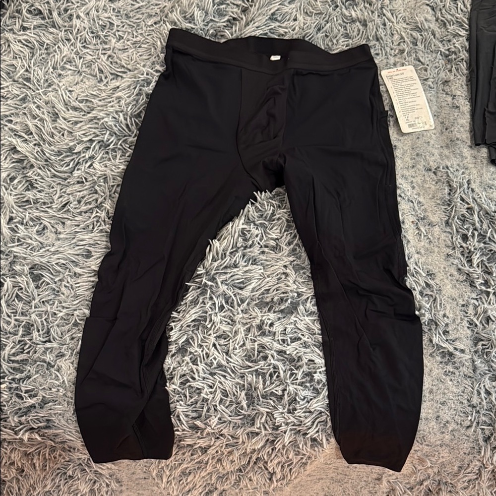Lululemon Surge 3/4 compression , NWT, Men's Black Pants